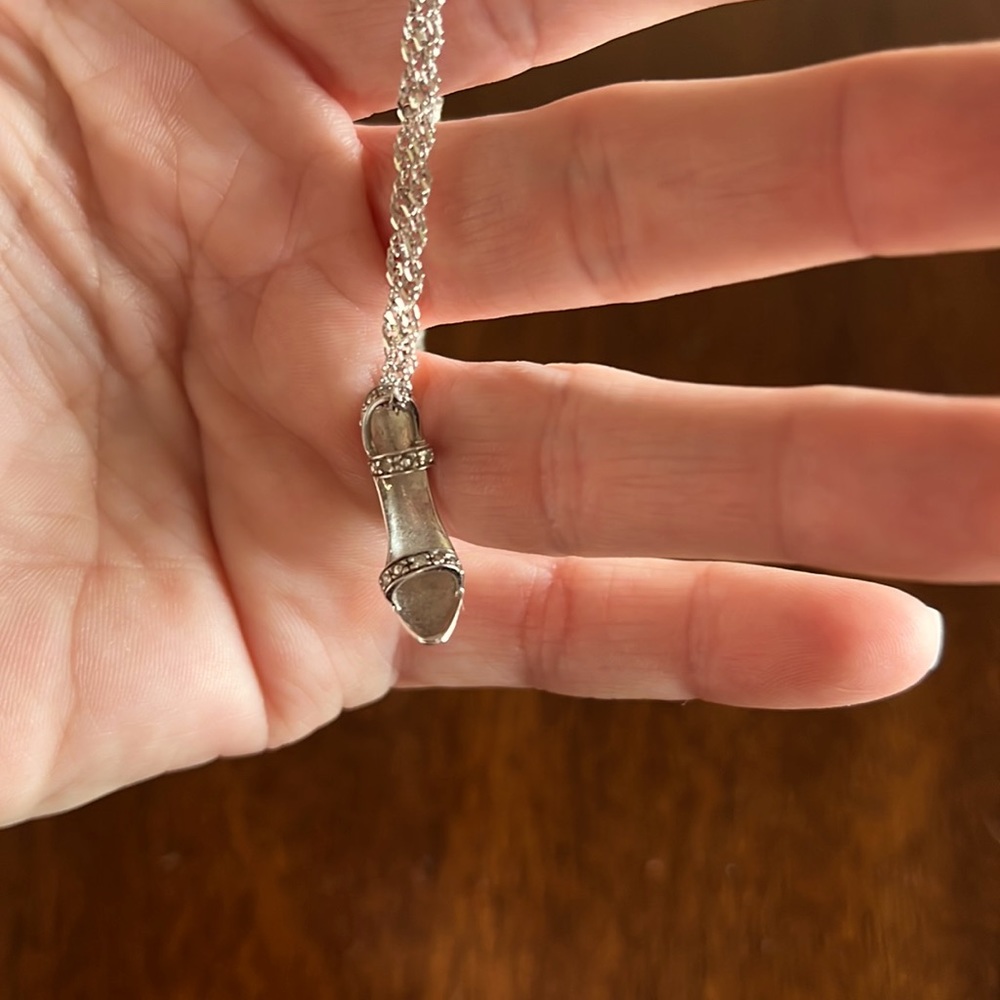 Necklace and charm